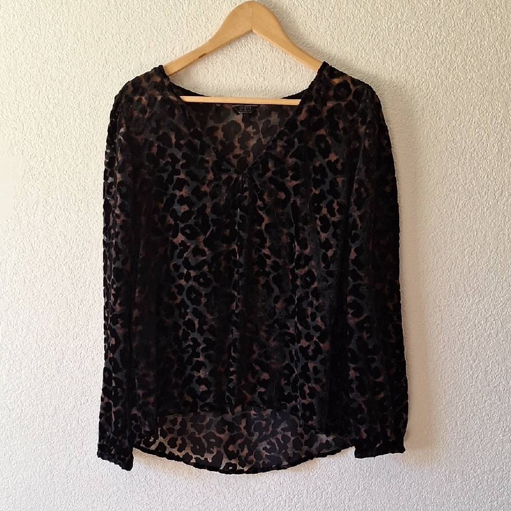 Guess :: Leopard Print Top